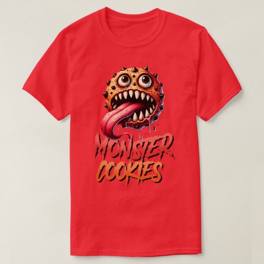 Monster Cookies T-shirt (Design voorkant)