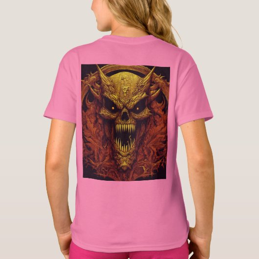 Monster Cross-over: Philippe Caza Logo Design T-shirt (Achterkant)