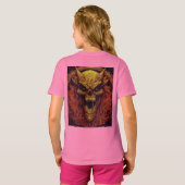 Monster Cross-over: Philippe Caza Logo Design T-shirt (Achterkant volledig)