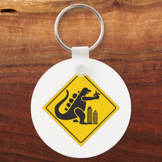 Monster Crossing Sleutelhanger (Voorkant)