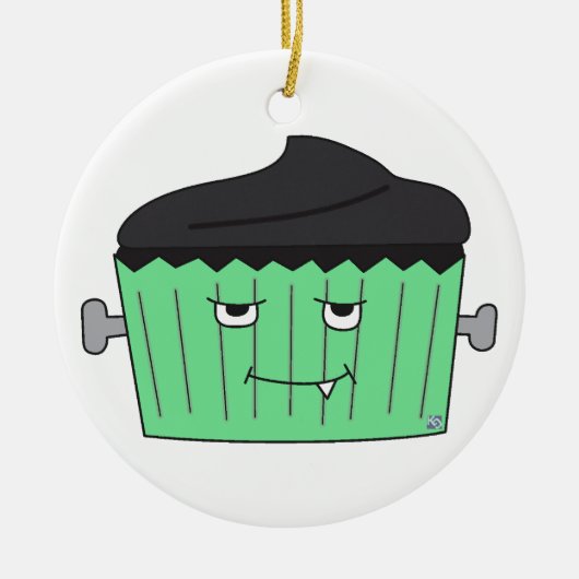 Monster Cupcake Ornament (Voorkant)