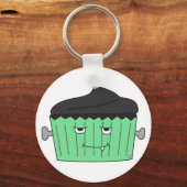 Monster Cupcake Sleutelhanger (Voorkant)