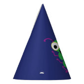 Monster Cute Funny 1st Birthday Party Thema Feesthoedjes (Links)