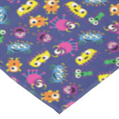 Monster Cute Funny 1st Birthday Party Thema Tafelkleed (Gekanteld)