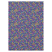 Monster Cute Funny 1st Birthday Party Thema Tafelkleed (Voorkant)