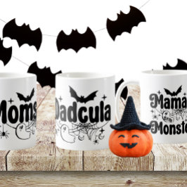 Monster, Dadcula en Mama's Monster Matching Koffiemok
