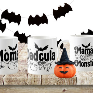 Monster, Dadcula en Mama's Monster Matching Koffiemok
