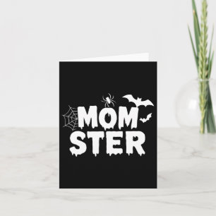 Monster Dadcula Halloween snoep of een poets Kaart