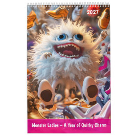 Monster Dames – Een Jaar van Eigenzinnige Charme Kalender