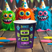 Monster Dance Party | Halloween-verjaardag Papieren Bekers