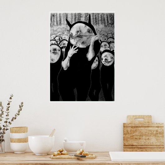 Monster Dance Poster (Keuken)