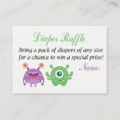 Monster Diaper Raffle Tickets (Voorkant)