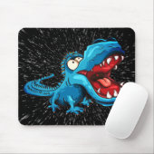 Monster Dino Attack Mousepad Muismat (Met muis)