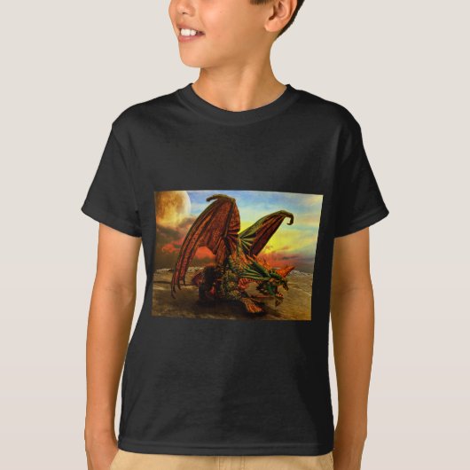monster draak T-shirt (Voorkant)