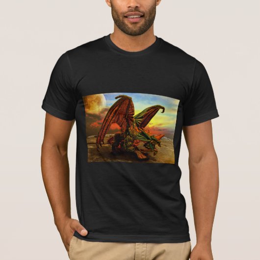 monster draak T-shirt (Voorkant)