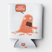 Monster eet mensen blikjeskoeler (Voorkant)