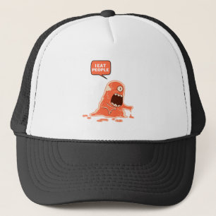 Monster eet mensen trucker pet
