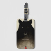 Monster en het Kind Bagagelabel (Voorkant (verticaal))
