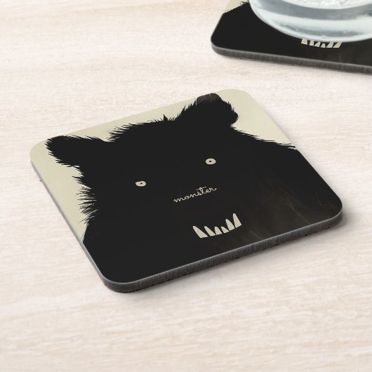 Monster en het Kind Bier Onderzetter (Linkerzijde)