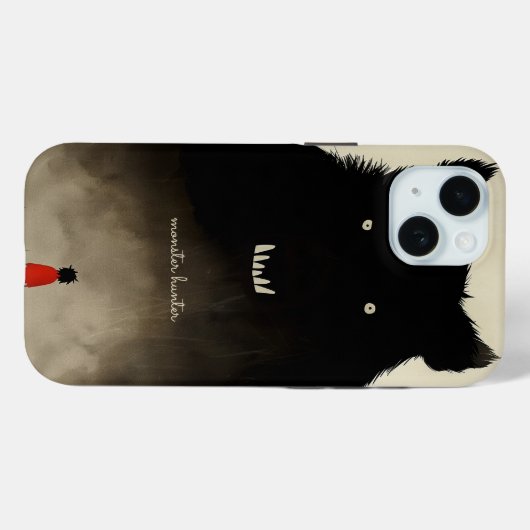 Monster en het Kind Case-Mate iPhone Case (Achterkant (horizontaal))