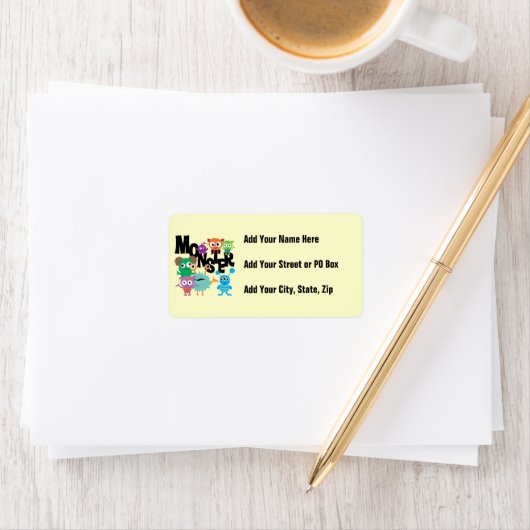 Monster Etiket (Insitu)