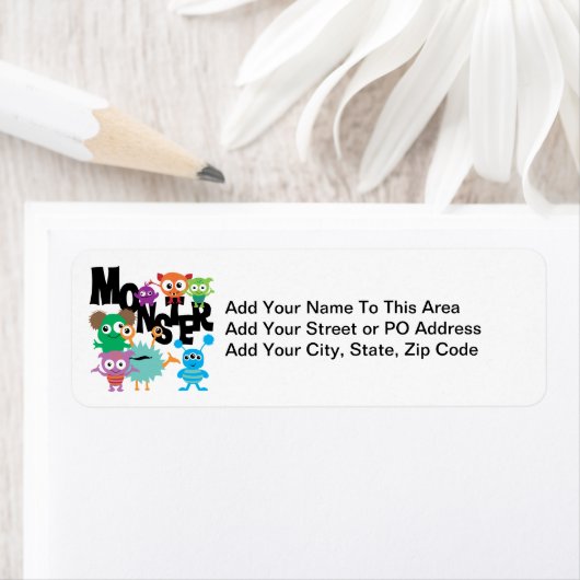 Monster Etiket (Insitu)