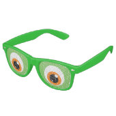 Monster Eye Party Shades Retro Zonnebril (Gekanteld)