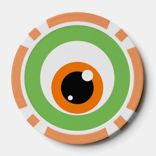 Monster Eye Poker Chips (Achterkant)