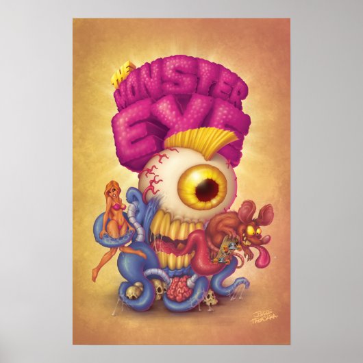 Monster Eye Poster (Voorkant)