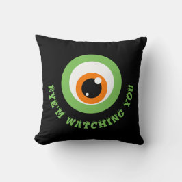 Monster Eye Pun Pillow Kussen