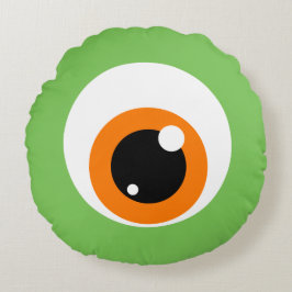 Monster Eye Round Pillow Rond Kussen