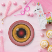 Monster Eyeballen Papieren Bordje (Feest)