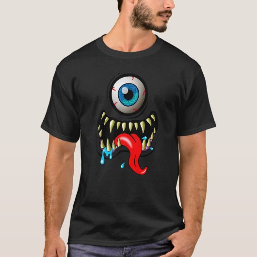 Monster Face T-shirt (Voorkant)