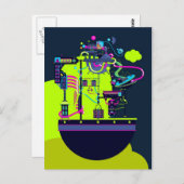 Monster Factory Briefkaart (Voorkant / Achterkant)