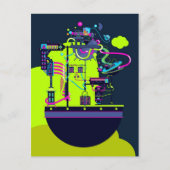 Monster Factory Briefkaart (Voorkant)