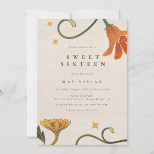 Monster  Faecore Big floral Sweet Sixteen Kaart