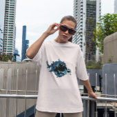 Monster Fish Eating Shark T-shirt