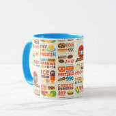 Monster Foodies Patroon Mok (Voorkant links)