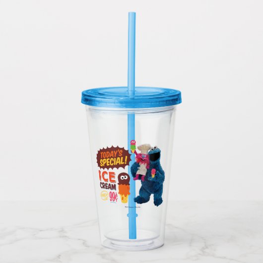 Monster Foodies | Speciaal vandaag Acryl Drinkbeker (Voorkant)
