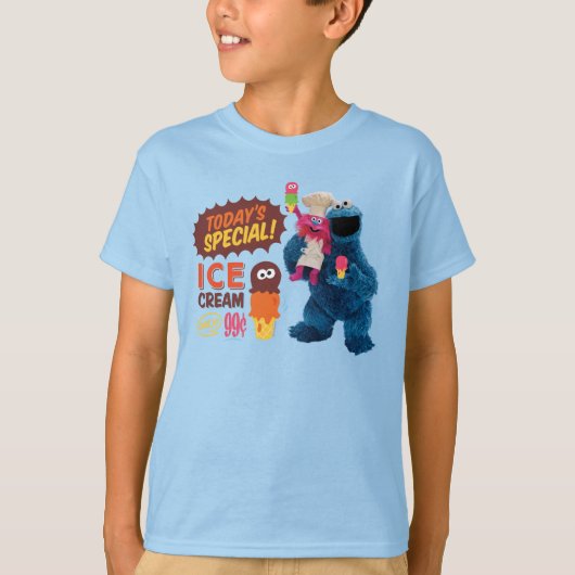 Monster Foodies | Speciaal vandaag T-shirt (Voorkant)