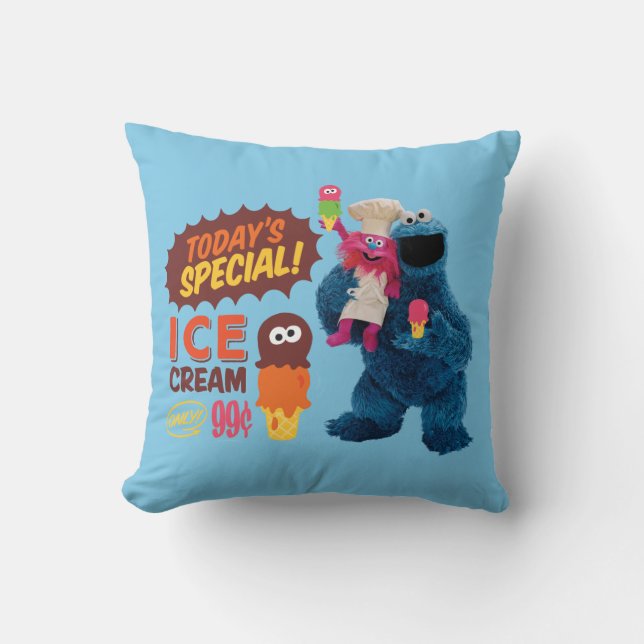 Monster Foodies | Special van vandaag Kussen (Voorkant)