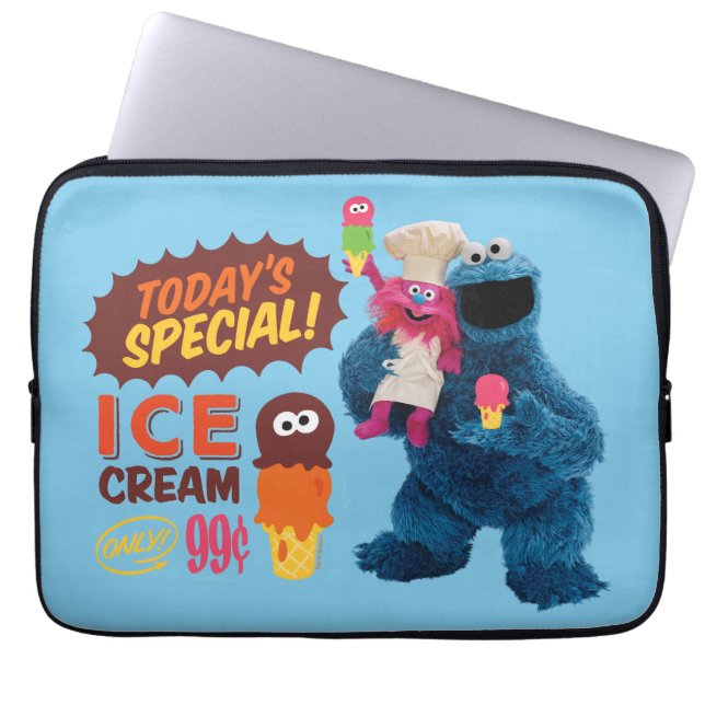 Monster Foodies | Special van vandaag Laptop Sleeve (Voorkant)