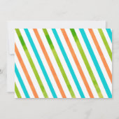 Monster Foto van Birthday Party Kaart (Achterkant)