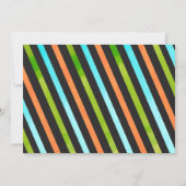 Monster Foto van Birthday Party Kaart (Achterkant)