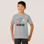 Monster Friends | KINDER T-shirt (Voorkant volledig)