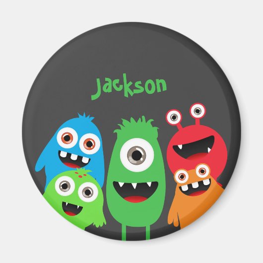 Monster Friends Magneet (Voorkant)