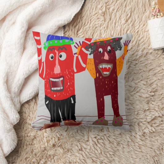 Monster Fun Kinder Pillow Kussen (Deken)