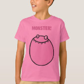 Monster Funny Girls Kinder Clothes T Shirt (Voorkant)