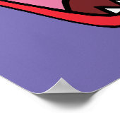 Monster Gang Gepersonaliseerde naam Street Art Poster (Hoek)