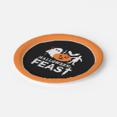 Monster Gang, Halloween Party Papieren Bordje (Gekanteld)